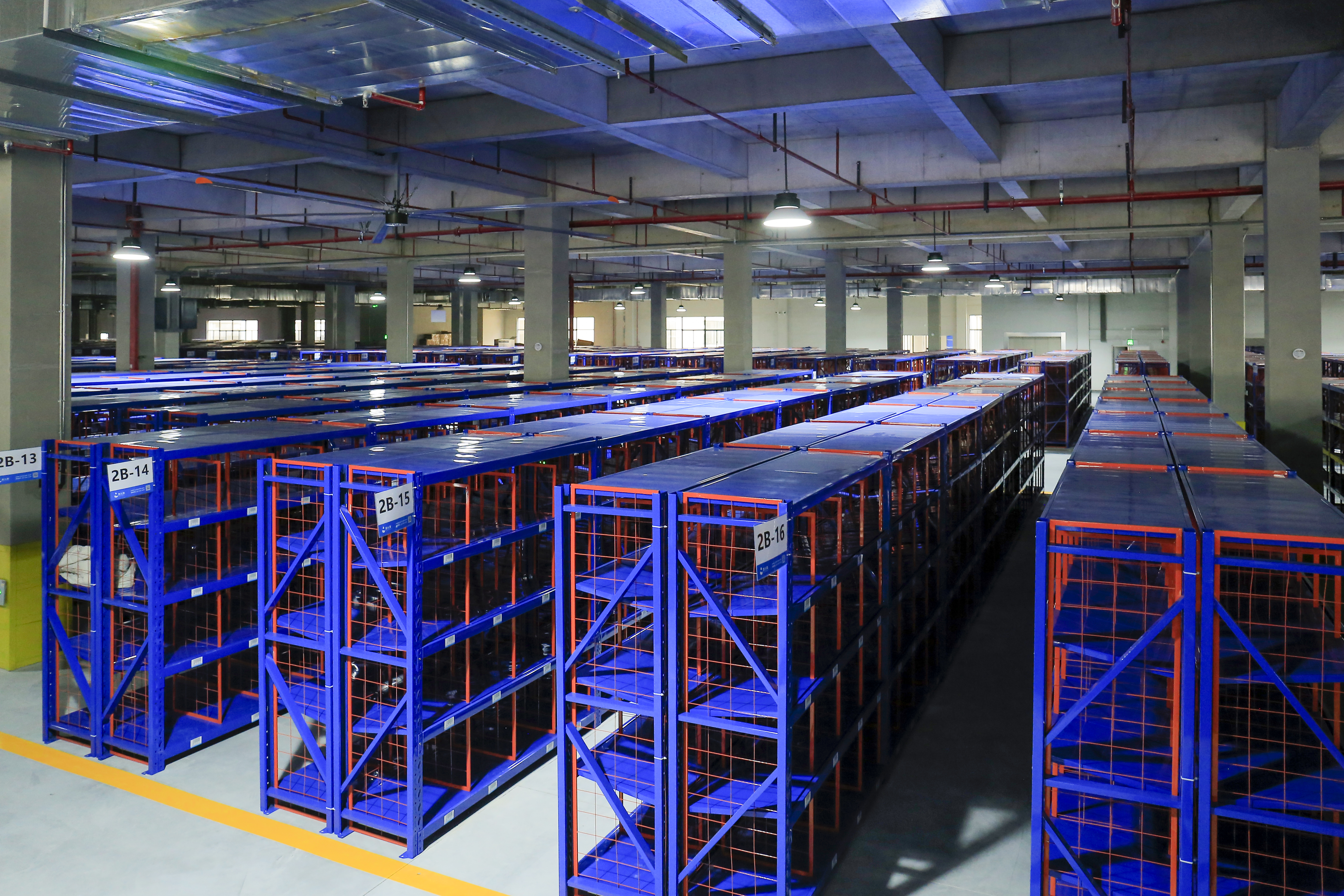 :Custom Supermarket Shelving Solution (Manufactured & Installed by Shibang Shelving)