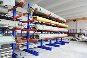 Manufacturing Facility Cantilever Rack System Case Study