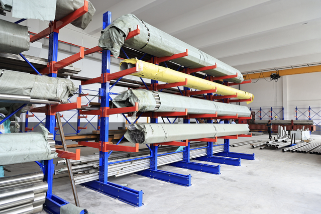 Manufacturing Facility Cantilever Rack System Case Study