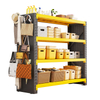Rack With Pegboard
