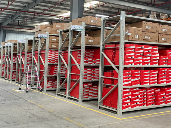Warehousing Shelving solution for Hema Front Warehouse Manufactured & Installed by Shibang Shelving