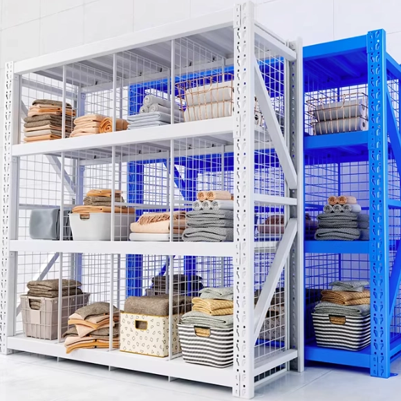 Mesh shelves: flexible, clear, and strong, your warehousing solution