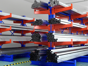 Purpose-Built Cantilever Racking for Long Materials: A Machinery Parts Case