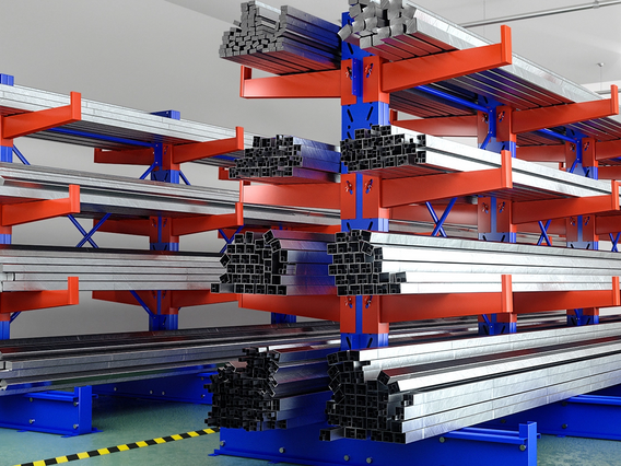 Purpose-Built Cantilever Racking for Long Materials: A Machinery Parts Case