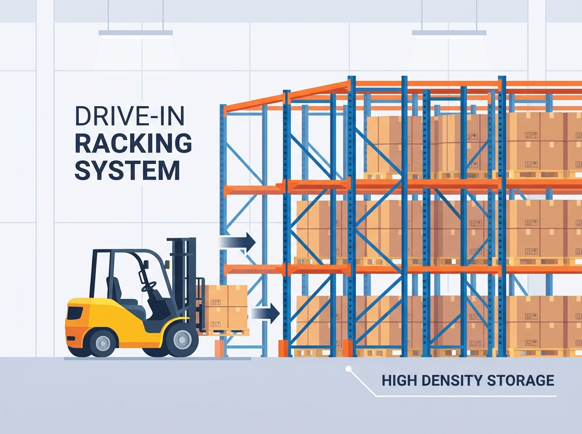 Drive-In Pallet Racking Installation