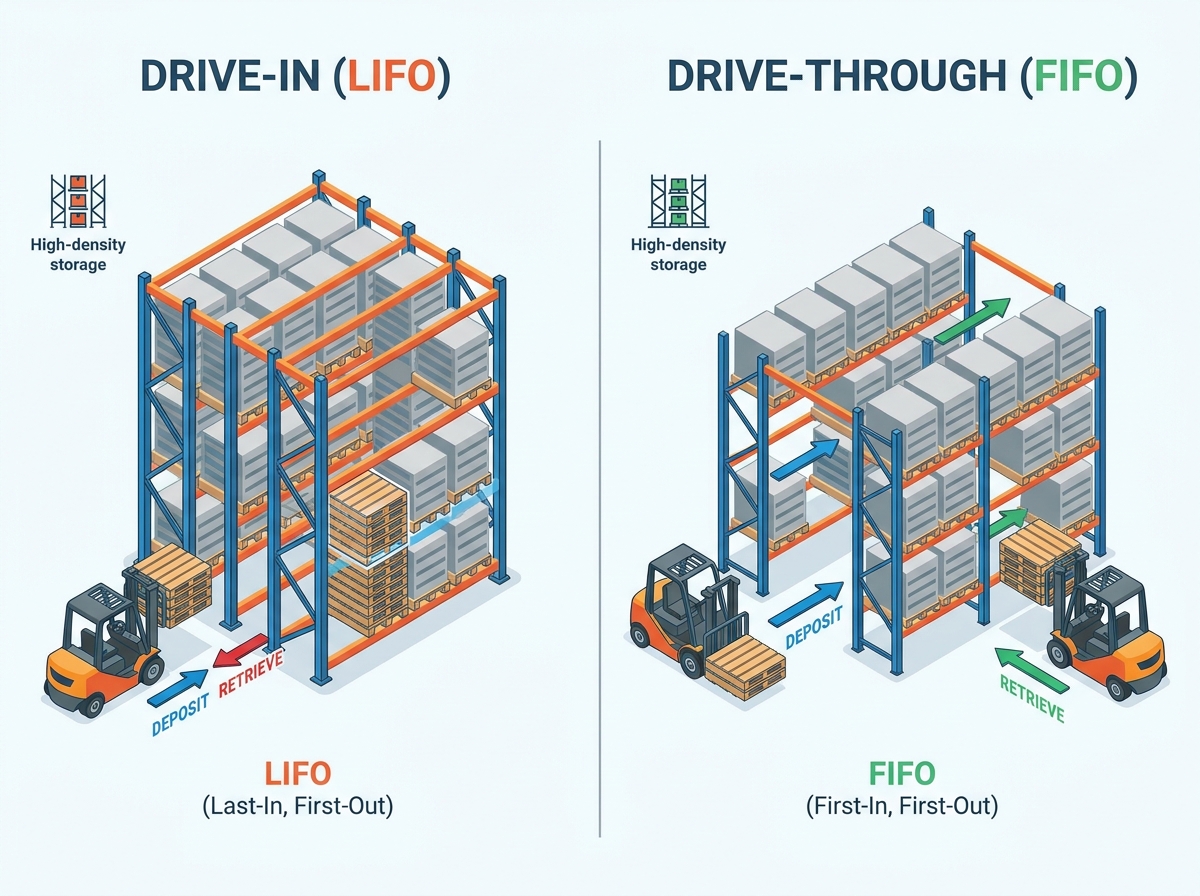 Drive-In Pallet Racking Installation