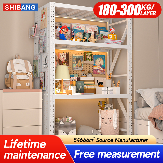 180KG 300KG Warehouse Rack With Pegboard