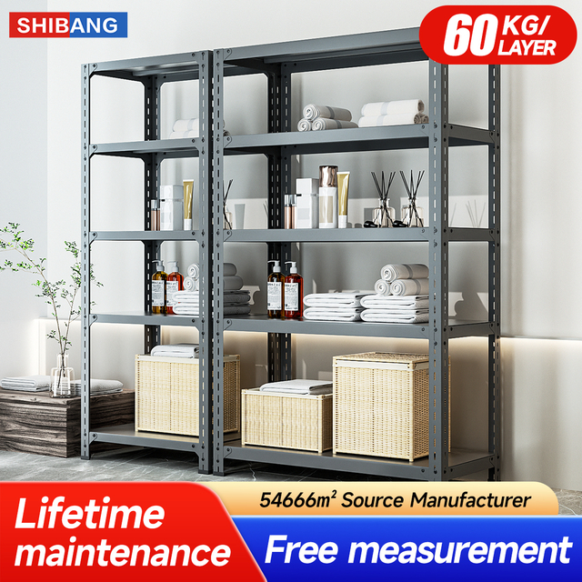 5 Layer Black Angle Steel Rack