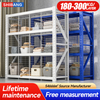 180KG 300KG Warehouse Rack With Mesh