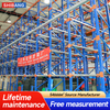 1500-3000kg High-Density Drive-In Pallet Racking Warehouse Storage
